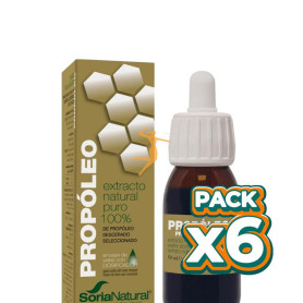 Pack 6x EXTRACTO DE PROPÓLEO HIDROALCOHÓLICO 50ML SORIA NATURAL