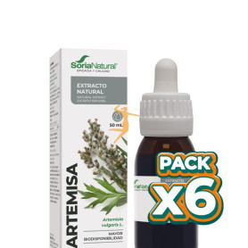 Pack 6x EXTRACTO DE ARTEMISA 50ML SORIA NATURAL