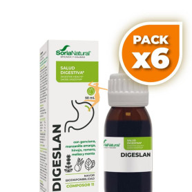Pack 6x COMPOSOR 11 DIGESLAN 50ML SORIA NATURAL