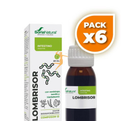 Pack 6x COMPOSOR 13 LOMBRISOR 50ML SORIA NATURAL