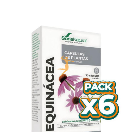 Pack 6x EQUINÁCEA 30 CÁPSULAS SORIA NATURAL