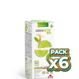 Pack 6x DREN ACTIF SIN 500Ml. INTERSA