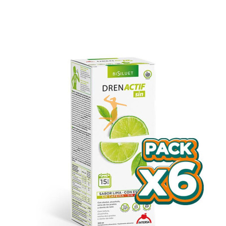 Pack 6x DREN ACTIF SIN 500Ml. INTERSA
