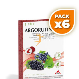 Pack 6x ARGORUTINE-PLUS 20 AMPOLLAS INTERSA