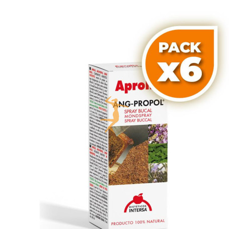 Pack 6x APROLIS ANG-PROPOL SPRAY BUCAL 15Ml. INTERSA