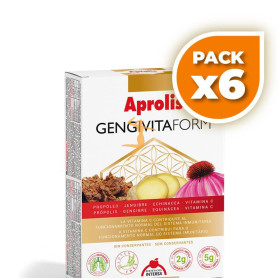 Pack 6x APROLIS GENGIVITAFORM 20 AMPOLLAS INTERSA