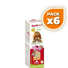 Pack 6x APROLIS KIDS ECHINA-PROPOL BIO 50Ml. INTERSA