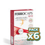 Pack 6x BIPOLE FERROCAPS 60 CÁPSULAS INTERSA