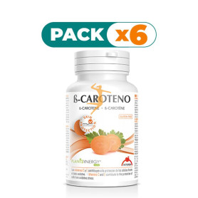 Pack 6x BETA CAROTENO 40 PERLAS INTERSA