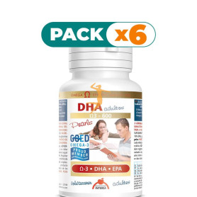 Pack 6x DHA ADULTOS 90 PERLAS INTERSA