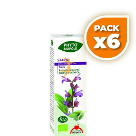 Pack 6x PHYTO-BIOPOLE SALVIA BIO 50Ml. INTERSA