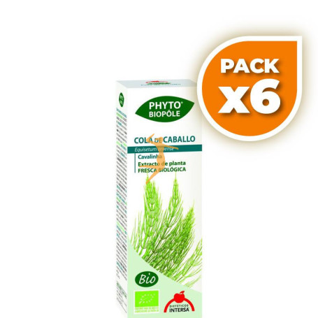 Pack 6x PHYTO-BIOPOLE COLA DE CABALLO BIO 50Ml. INTERSA