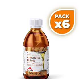 Pack 6x ACEITE DE ALMENDRAS DULCES 500Ml. INTERSA