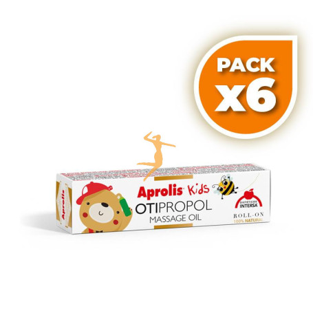 Pack 6x APROLIS KIDS OTI-PROPOL ROLL-ON 10Ml. INTERSA