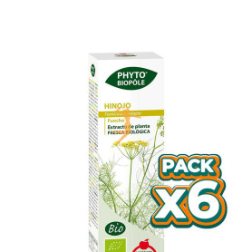 Pack 6x PHYTO-BIOPOLE HINOJO BIO 50Ml. INTERSA