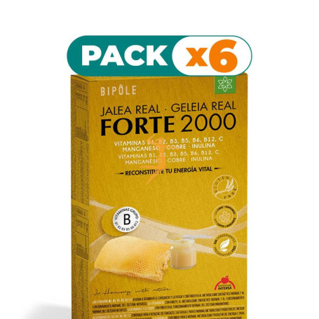 Pack 6x JALEA FORTE 2000 20 AMPOLLAS INTERSA
