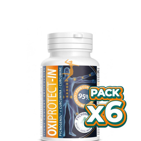 Pack 6x OXIPROTECT-IN SUPER ANTIOX 60 PERLAS INTERSA
