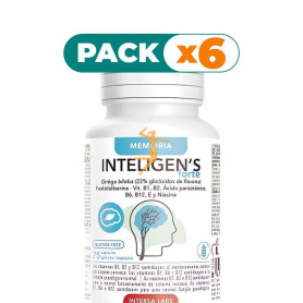 Pack 6x INTELLIGEN FORTE 75 CAPSULAS INTERSA