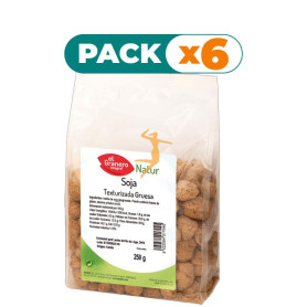 Pack 6x SOJA TEXTURIZADA GRUESA 250Gr. EL GRANERO