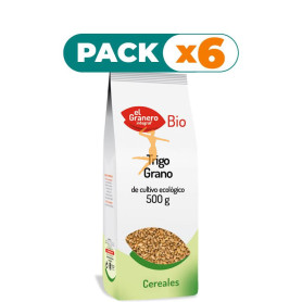 Pack 6x TRIGO GRANO BIO 500Gr. EL GRANERO