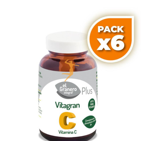 Pack 6x VITAGRAN VITAMINA C FORTE EL GRANERO
