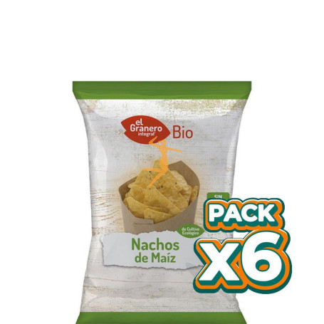 Pack 6x BIONACHOS BIO 125Gr. EL GRANERO