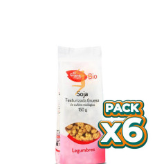 Pack 6x SOJA TEXTURIZADA GRUESA BIO 150Gr. EL GRANERO