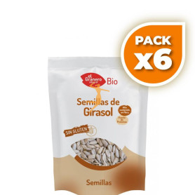 Pack 6x SEMILLAS DE GIRASOL BIO 250Gr. EL GRANERO