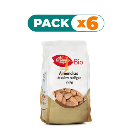 Pack 6x ALMENDRAS BIO 250Gr. EL GRANERO