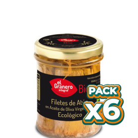 Pack 6x FILETES DE ATÚN 195Gr. EL GRANERO