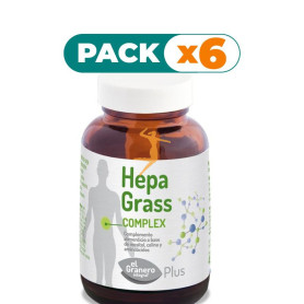 Pack 6x HEPAGRASS 75 CÁPSULAS EL GRANERO