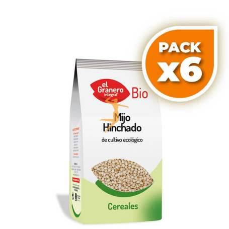 Pack 6x MIJO HINCHADO BIO 250Gr. EL GRANERO