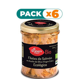 Pack 6x FILETES DE SALMÓN SALVAJE 195Gr. EL GRANERO