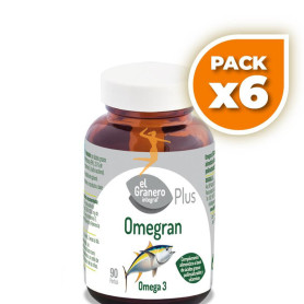 Pack 6x OMEGRAN 3 PLUS EL GRANERO