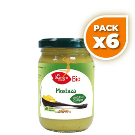 Pack 6x MOSTAZA BIO 200Gr. EL GRANERO