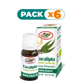 Pack 6x ACEITE ESENCIAL DE EUCALIPTO BIO 12Ml. EL GRANERO