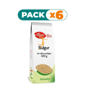 Pack 6x BULGUR BIO 500Gr. EL GRANERO