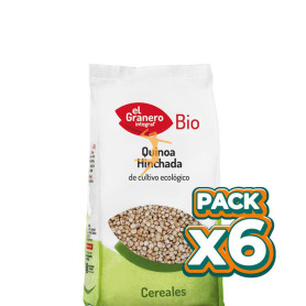 Pack 6x QUINOA HINCHADA FAMILIAR BIO 250Gr. EL GRANERO