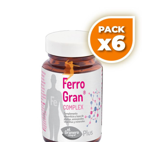 Pack 6x FERROGRAN CÁPSULAS EL GRANERO