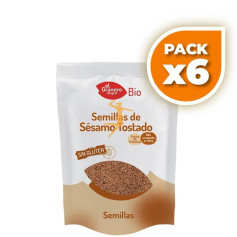 Pack 6x SÉSAMO TOSTADO BIO 400Gr. EL GRANERO