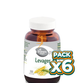 Pack 6x LEVAGER 500 COMPRIMIDOS EL GRANERO