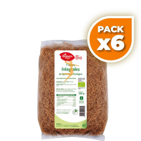 Pack 6x FIDEOS INTEGRALES BIO 500Gr. EL GRANERO