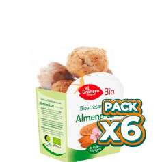 Pack 6x GALLETAS BIOARTESANAS ALMENDRA 250Gr. EL GRANERO