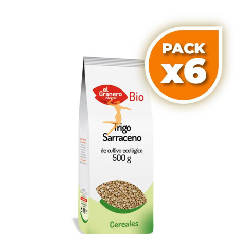 Pack 6x TRIGO SARRACENO BIO 500Gr. EL GRANERO