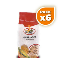 Pack 6x GARBANZOS BIO 500Gr. EL GRANERO
