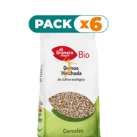 Pack 6x QUINOA HINCHADA BIO 125Gr. EL GRANERO