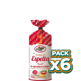 Pack 6x TORTITAS DE ESPELTA 100Gr. EL GRANERO