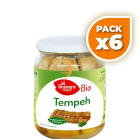 Pack 6x TEMPEH BIO TARRO 310Gr. EL GRANERO
