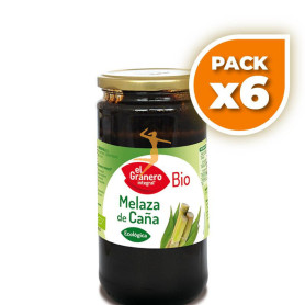 Pack 6x MELAZA DE CAÑA BIO 920Gr. EL GRANERO