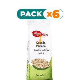 Pack 6x CEBADA GRANO PERLADA BIO 500Gr. EL GRANERO